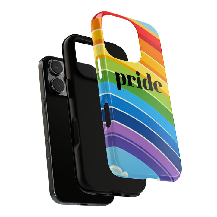 Pride Phone Case - Rainbow Gradient, LGBTQ+ Accessory, Colorful Phone Cover, Unique Gift for Pride Month, Phone Protection