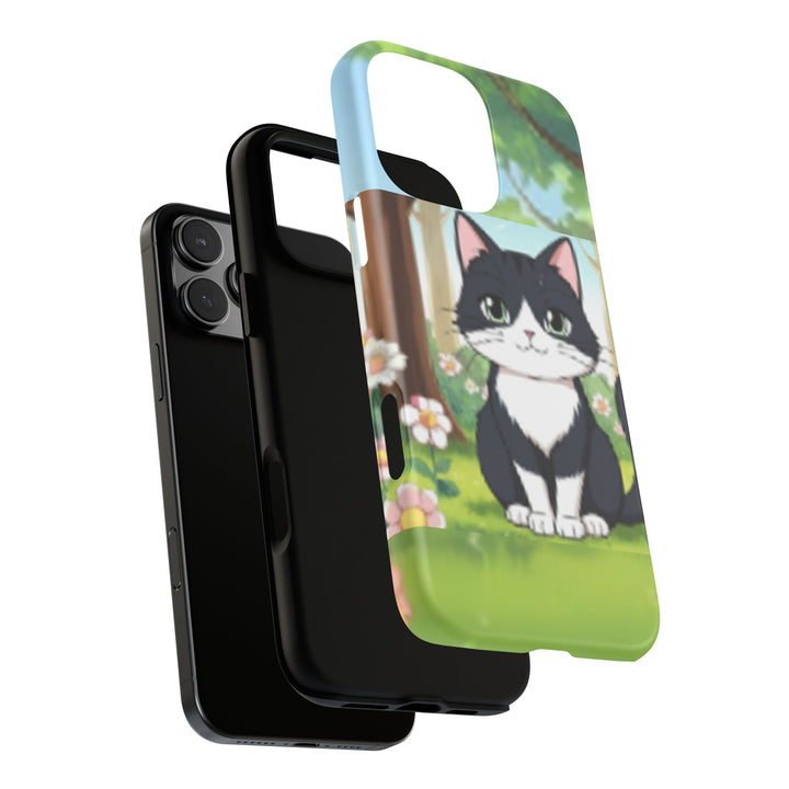 Cute Ai Cat Phone Case - Tough Cases for Animal Lovers