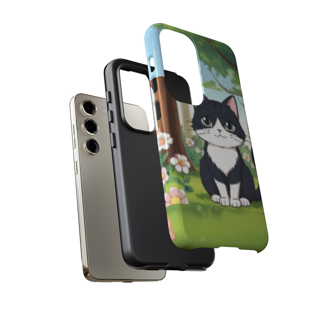 Cute Ai Cat Phone Case - Tough Cases for Animal Lovers