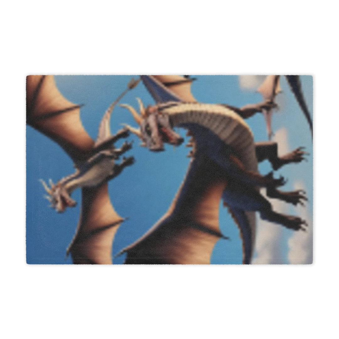 Cozy Dragon Minky Blanket - Perfect for Kids and Fantasy Lovers