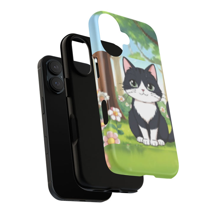 Cute Ai Cat Phone Case - Tough Cases for Animal Lovers