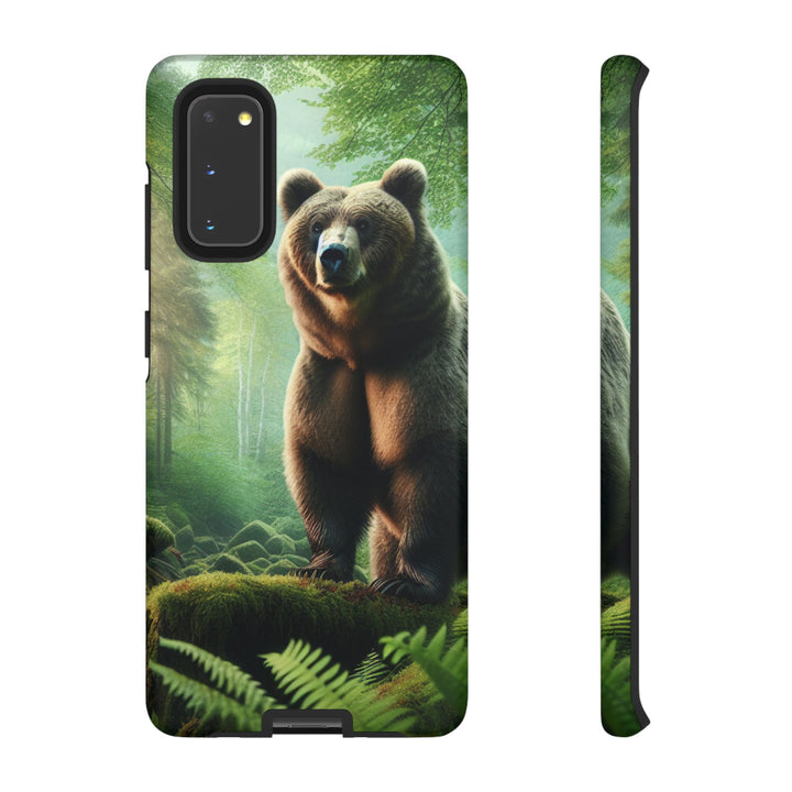 Wildlife Phone Case - Tough Bear Design for Nature Lovers