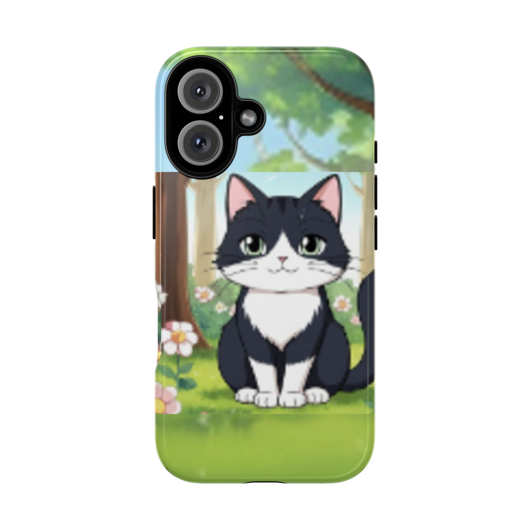 Cute Ai Cat Phone Case - Tough Cases for Animal Lovers
