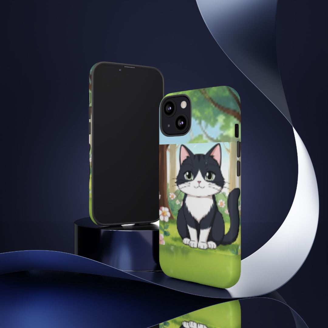 Cute Ai Cat Phone Case - Tough Cases for Animal Lovers