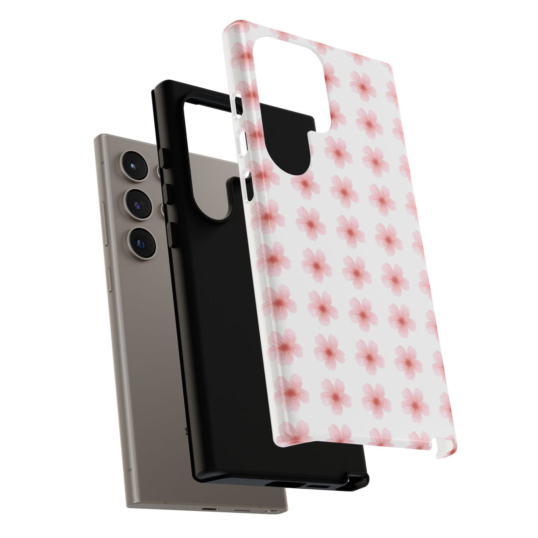 Cherry Blossom Tough Phone Case - Floral Design for Spring & Summer