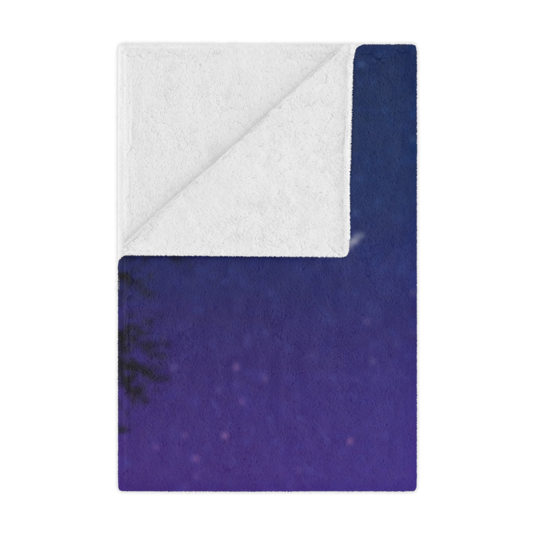 Cosmic Night Sky Minky Blanket for Cozy Moments