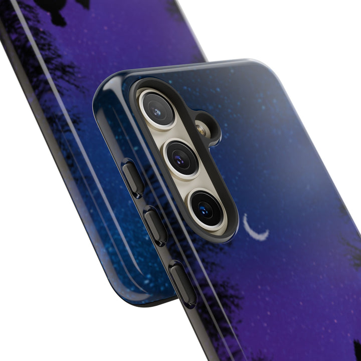 Starry Night Phone Case for Dog Lovers