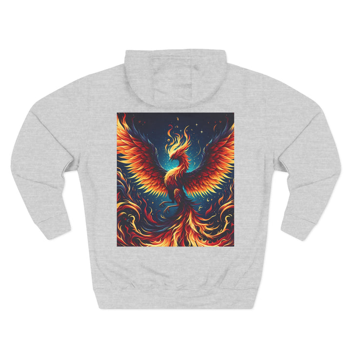 Three-Panel Fleece Hoodie