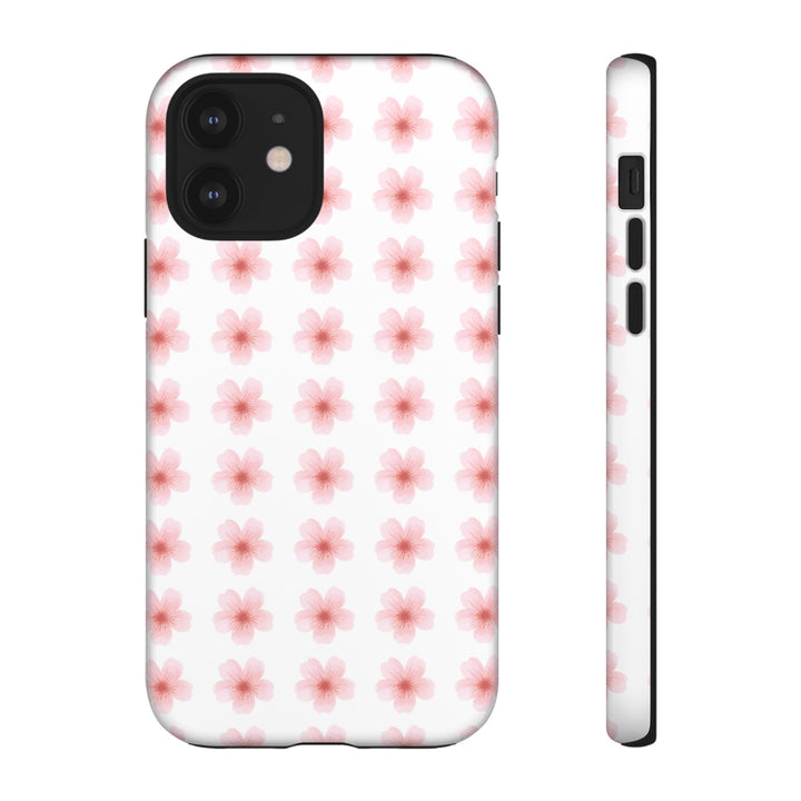 Cherry Blossom Tough Phone Case - Floral Design for Spring & Summer