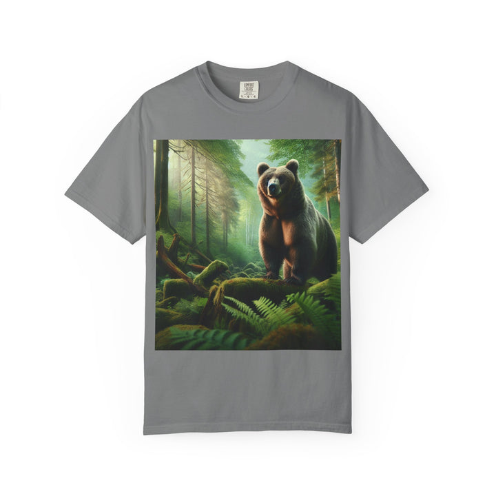Nature-Inspired Unisex Bear Graphic Tee - Ideal for Outdoor Enthusiasts