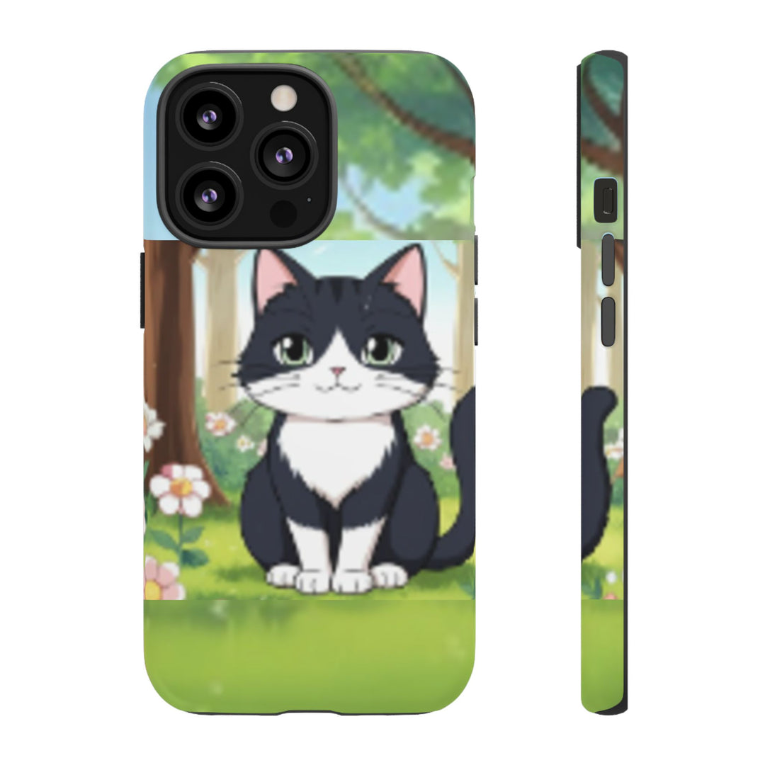 Cute Ai Cat Phone Case - Tough Cases for Animal Lovers