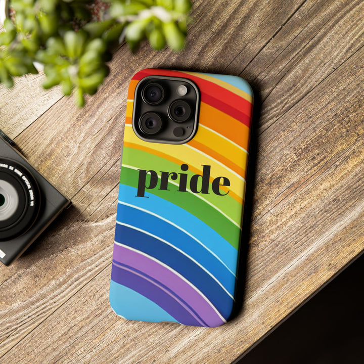 Pride Phone Case - Rainbow Gradient, LGBTQ+ Accessory, Colorful Phone Cover, Unique Gift for Pride Month, Phone Protection