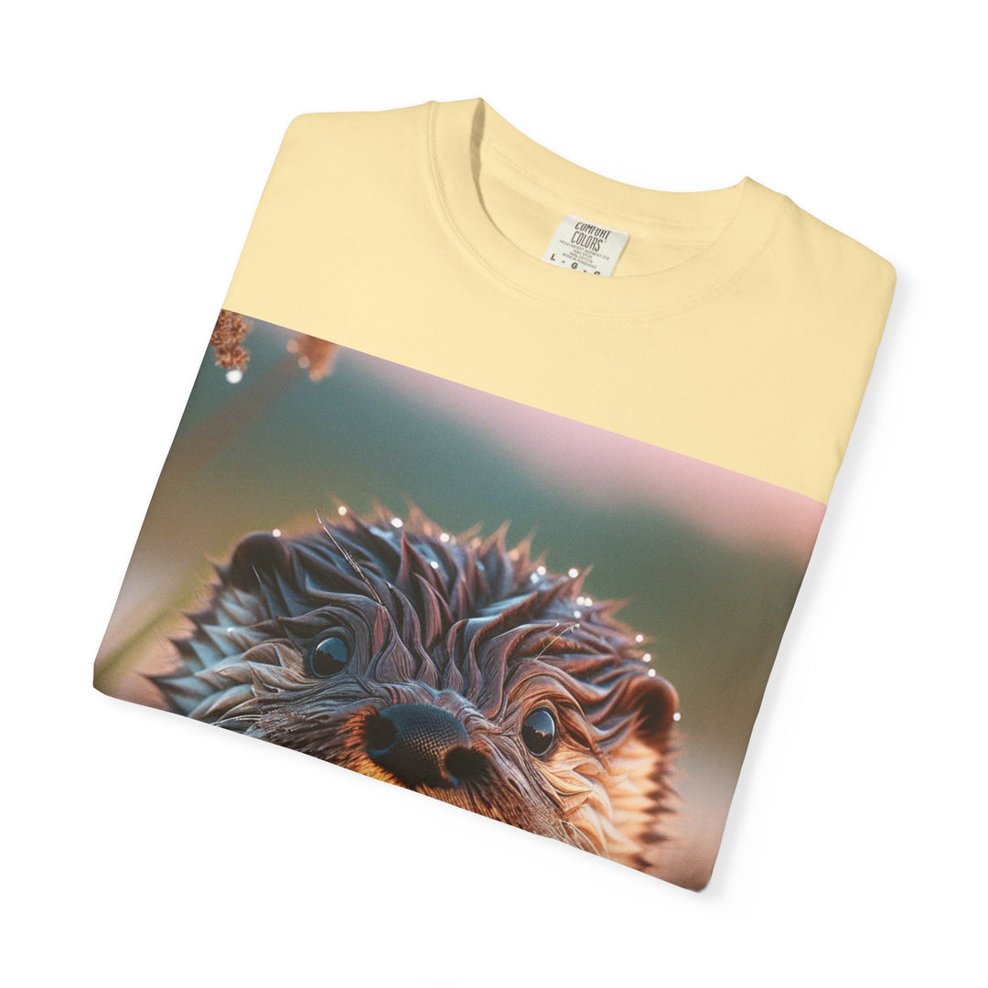 Whimsical Otter Unisex Garment-Dyed T-Shirt - Perfect for Nature Lovers