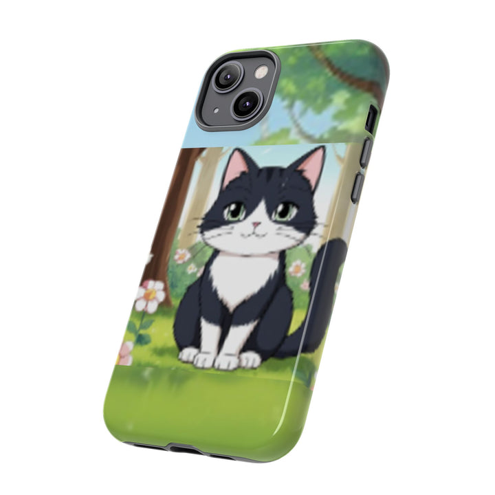 Cute Ai Cat Phone Case - Tough Cases for Animal Lovers
