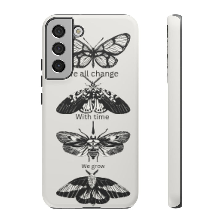 Inspirational Phone Case - We All Change With Time - Tough Cases for Nature Lovers