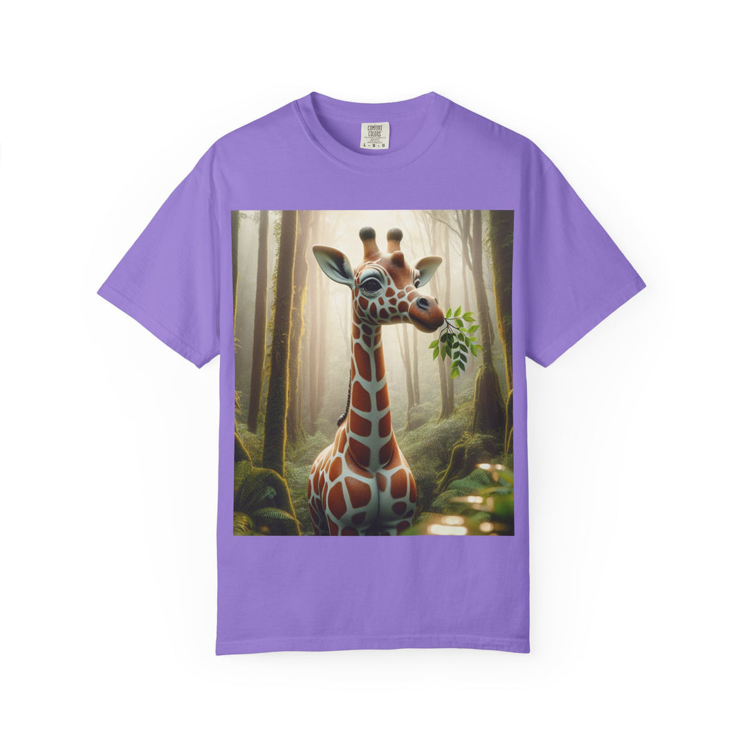 Playful Giraffe Unisex T-Shirt - Nature-Inspired Graphic Tee
