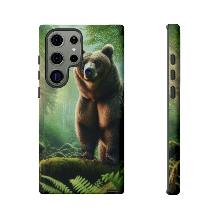 Wildlife Phone Case - Tough Bear Design for Nature Lovers