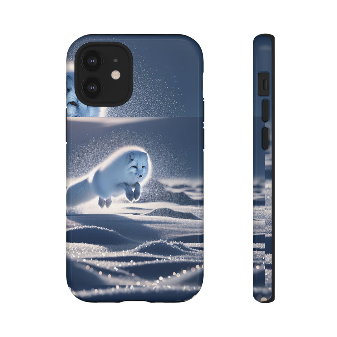 Cute Arctic Fox Phone Case – Tough Protective Cover for Animal Lovers