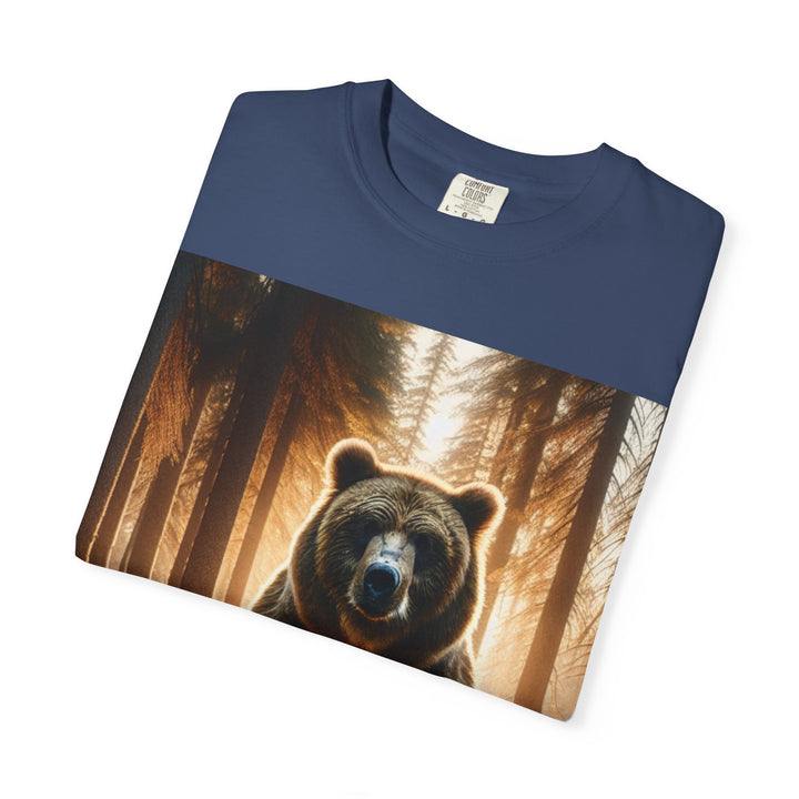 Nature-Inspired Bear Graphic Unisex T-Shirt