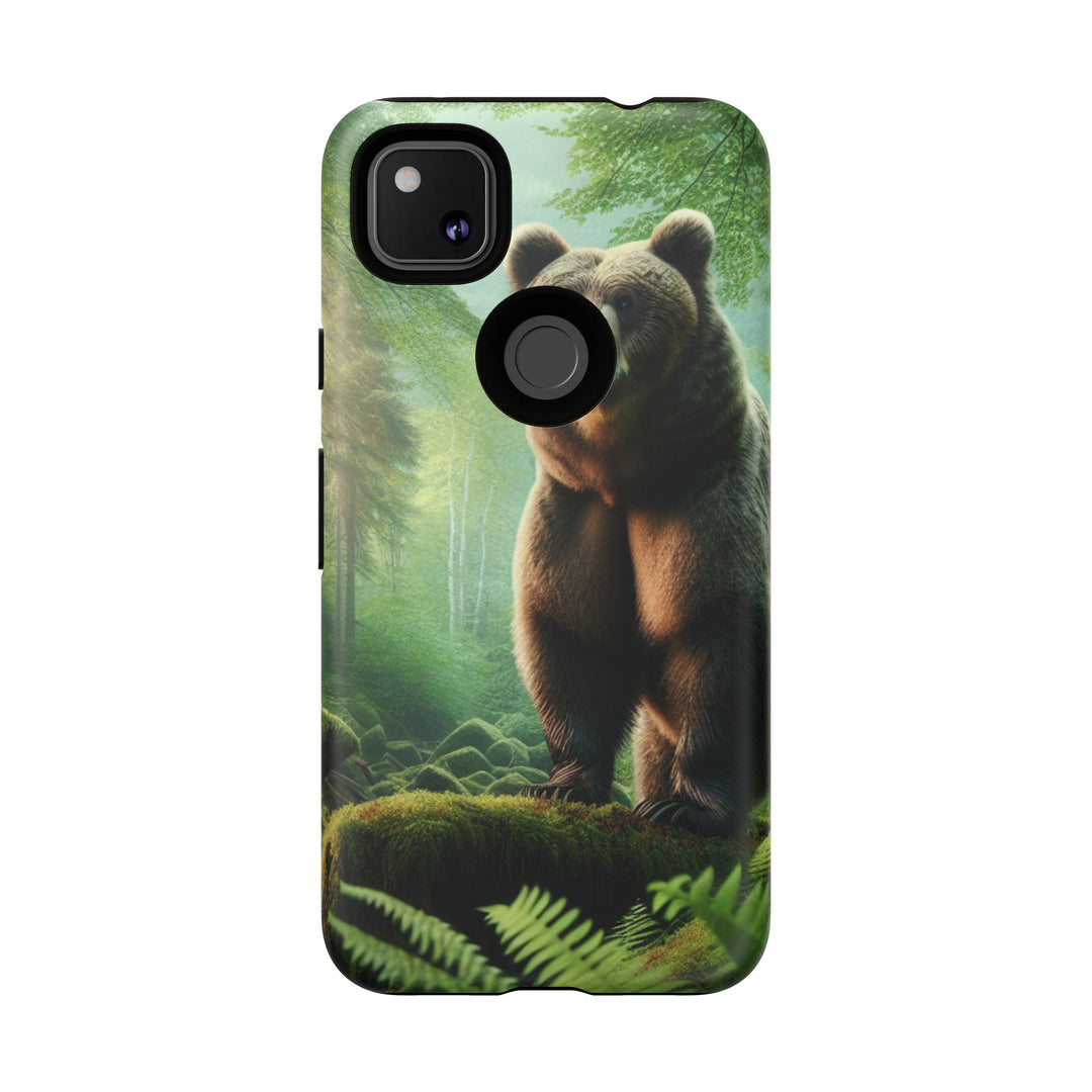 Wildlife Phone Case - Tough Bear Design for Nature Lovers