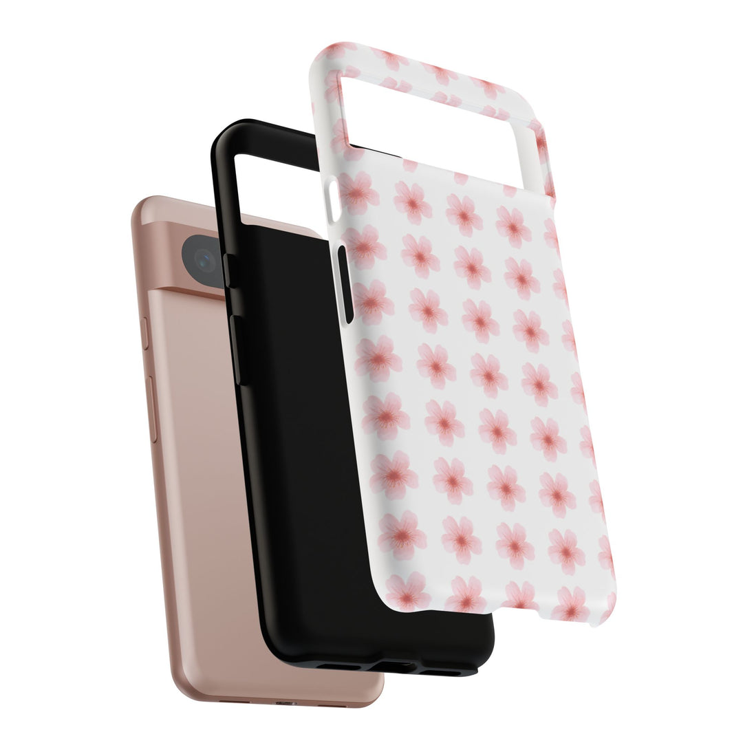 Cherry Blossom Tough Phone Case - Floral Design for Spring & Summer