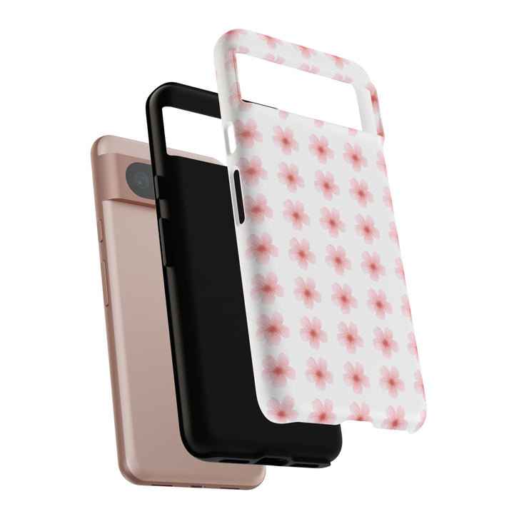 Cherry Blossom Tough Phone Case - Floral Design for Spring & Summer