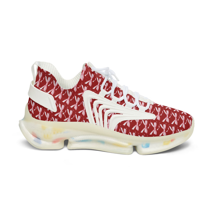 Stylish Women's Mesh Sneakers with Colorful Design