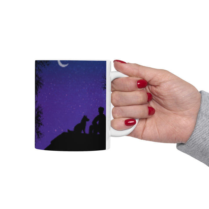 Starry Night Ceramic Mug - 11oz & 15oz | Perfect for Stargazers & Coffee Lovers