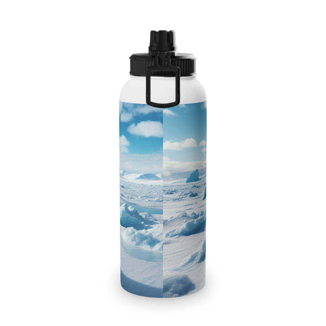 Polar Bear Stainless Steel Water Bottle | Eco-Friendly Sports Lid for Outdoor Adventures