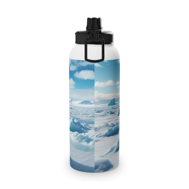 Polar Bear Stainless Steel Water Bottle | Eco-Friendly Sports Lid for Outdoor Adventures