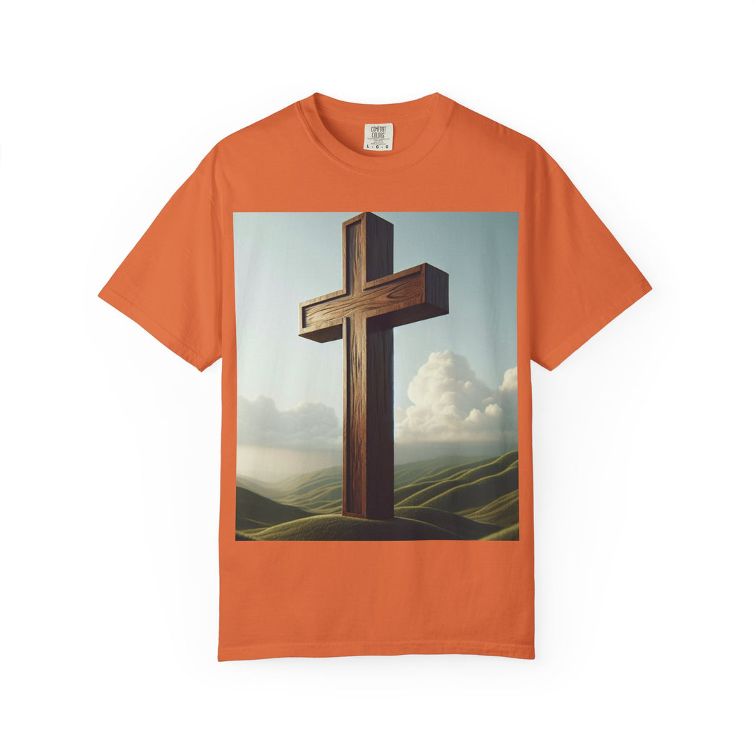 Inspirational Cross T-Shirt, Christian Clothing, Faith-Based Gift, Religious Apparel, Unisex Fashion, Spiritual Wear