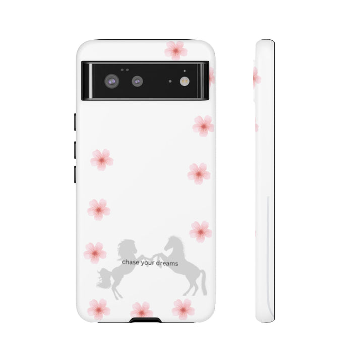 Chase Your Dreams Floral Phone Case