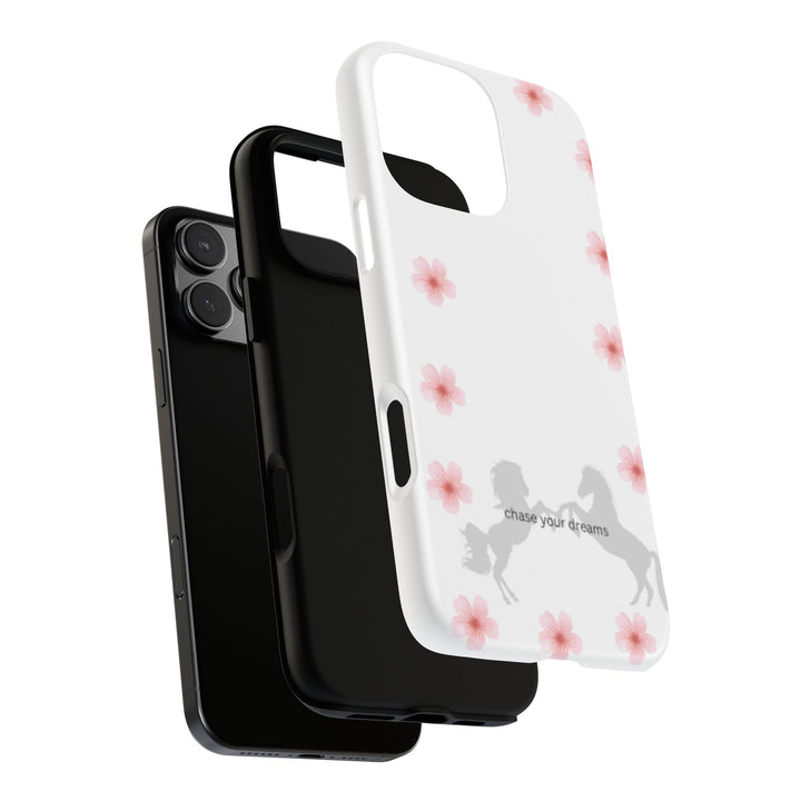 Chase Your Dreams Floral Phone Case