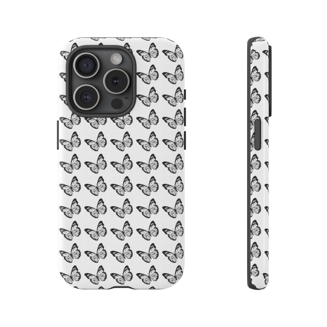 Butterfly Phone Case - Elegant Tough Case for Nature Lovers