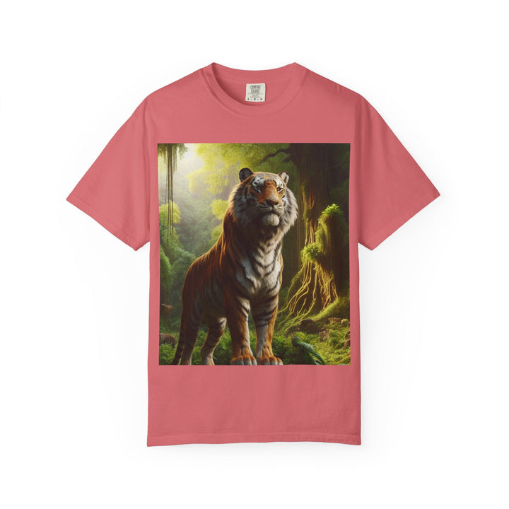 Majestic Tiger Unisex Garment-Dyed T-Shirt