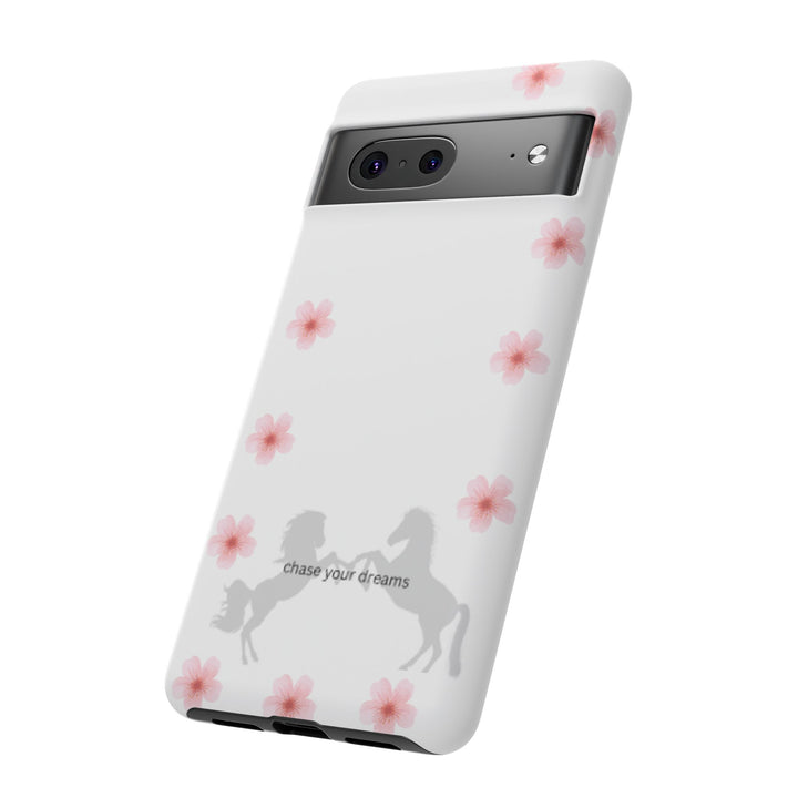 Chase Your Dreams Floral Phone Case