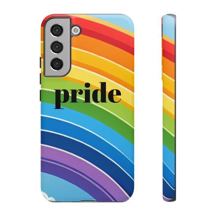 Pride Phone Case - Rainbow Gradient, LGBTQ+ Accessory, Colorful Phone Cover, Unique Gift for Pride Month, Phone Protection