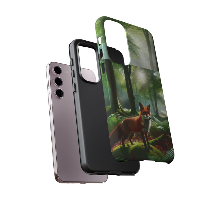 Nature-Inspired Tough Case with Fox Design