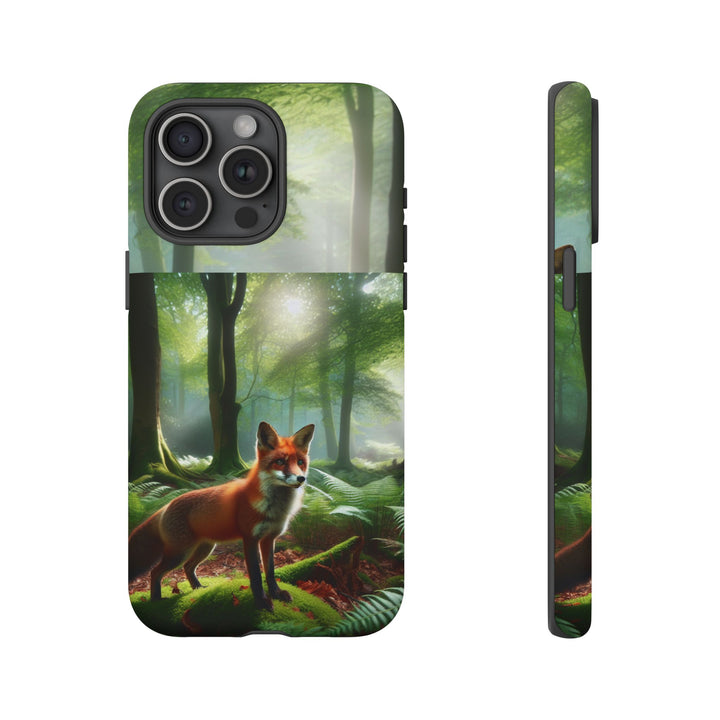 Nature-Inspired Tough Case with Fox Design