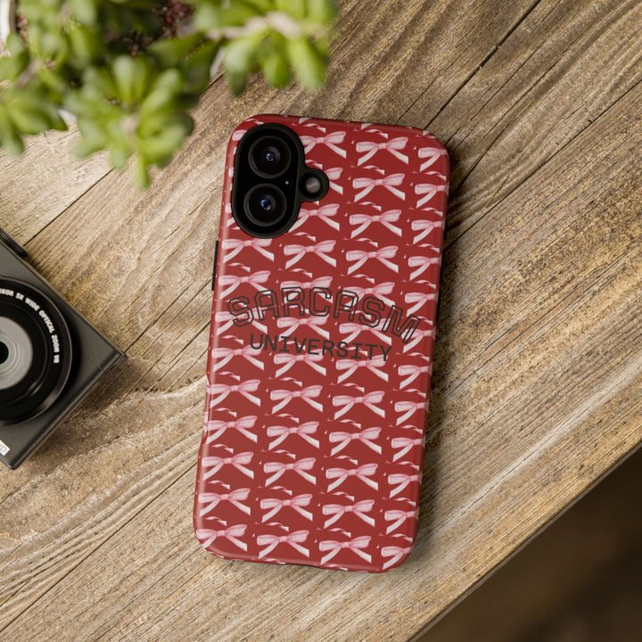 Sarcasm University Phone Case - Tough & Stylish Accessory for Sarcasm Lovers