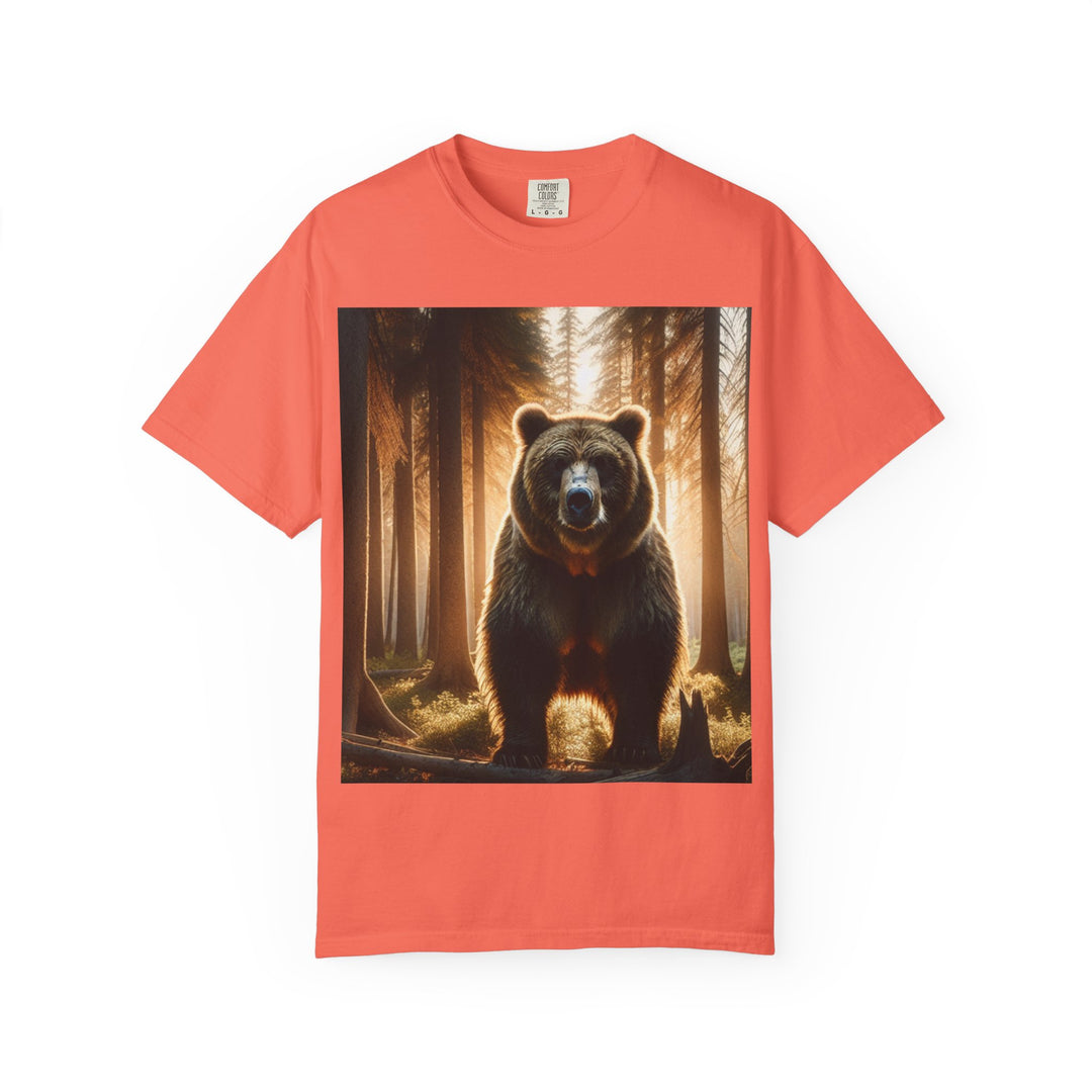 Nature-Inspired Bear Graphic Unisex T-Shirt
