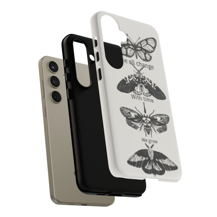 Inspirational Phone Case - We All Change With Time - Tough Cases for Nature Lovers