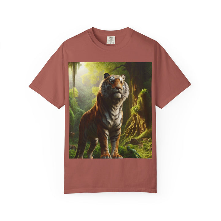 Majestic Tiger Unisex Garment-Dyed T-Shirt