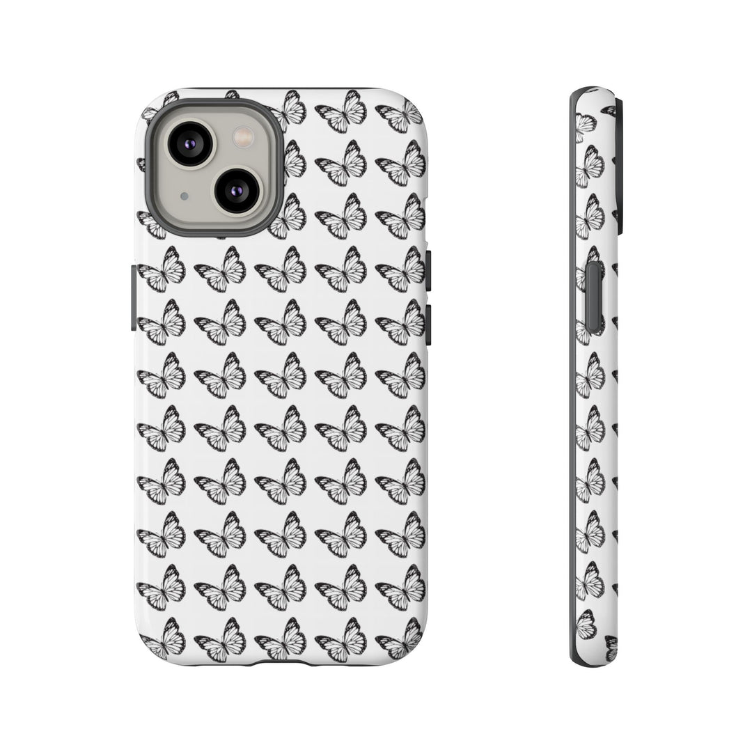 Butterfly Phone Case - Elegant Tough Case for Nature Lovers