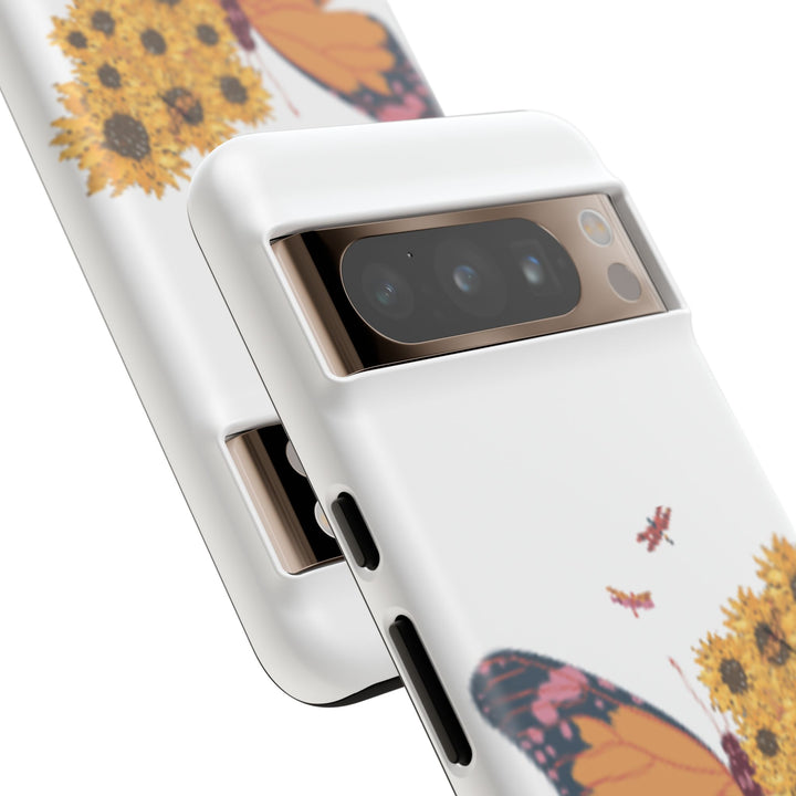Butterfly & Sunflower Phone Case - "Secrets of Life" Design