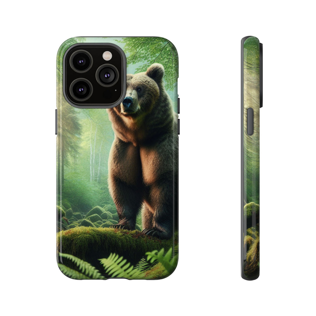 Wildlife Phone Case - Tough Bear Design for Nature Lovers