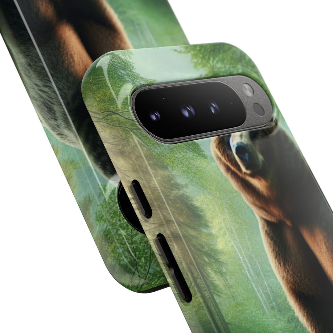 Wildlife Phone Case - Tough Bear Design for Nature Lovers