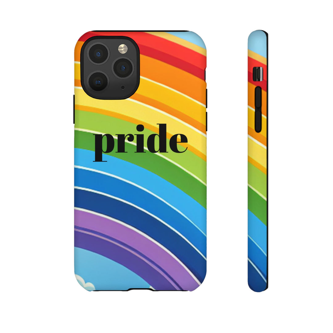 Pride Phone Case - Rainbow Gradient, LGBTQ+ Accessory, Colorful Phone Cover, Unique Gift for Pride Month, Phone Protection