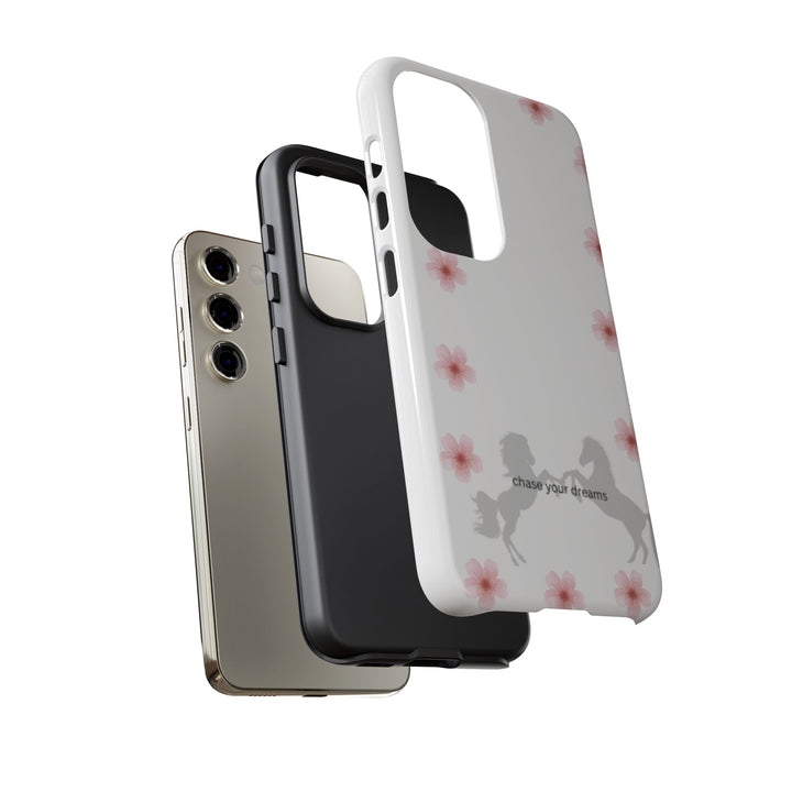 Chase Your Dreams Floral Phone Case
