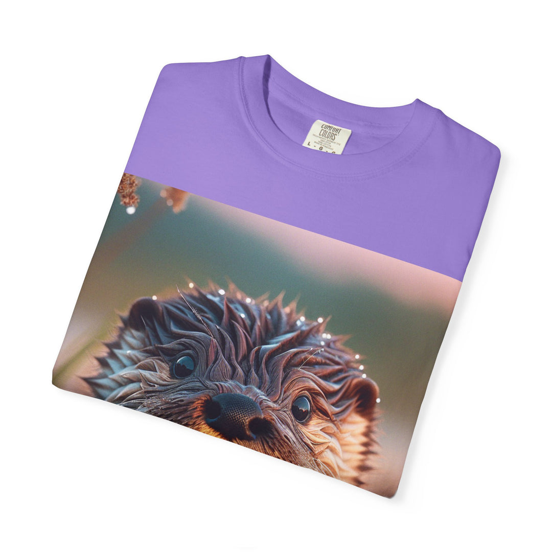 Whimsical Otter Unisex Garment-Dyed T-Shirt - Perfect for Nature Lovers